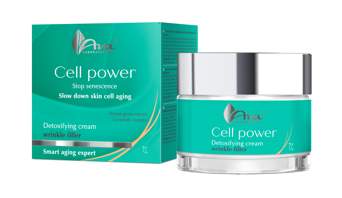 AVA Laboratorium Cell Power Detoksicējošs nakts krēms 50 ml