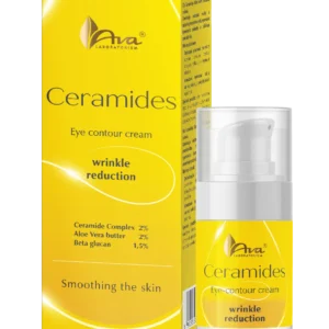 Ceramides acu kontūrkrēms – grumbu samazināšanai 15 ml