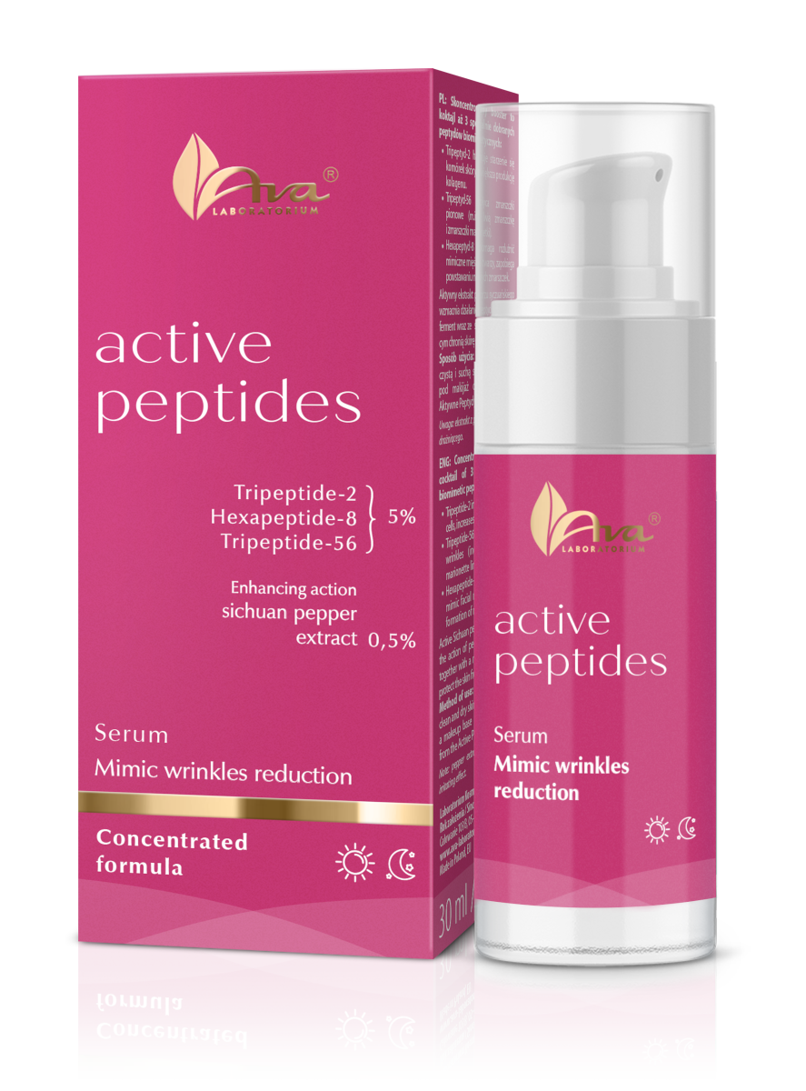 Active Peptides- Serums mimikas grumbu samazināšanai 30 ml