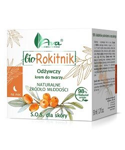 AVA Laboratorium Bio Sea Buckthorn barojošs nakts krēms 50 ml