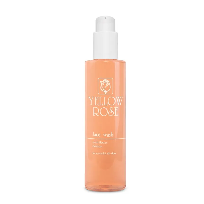 Face Wash with Flower Extracts – Maigs sejas mazgāšanas gēls normālai un sausai ādai
