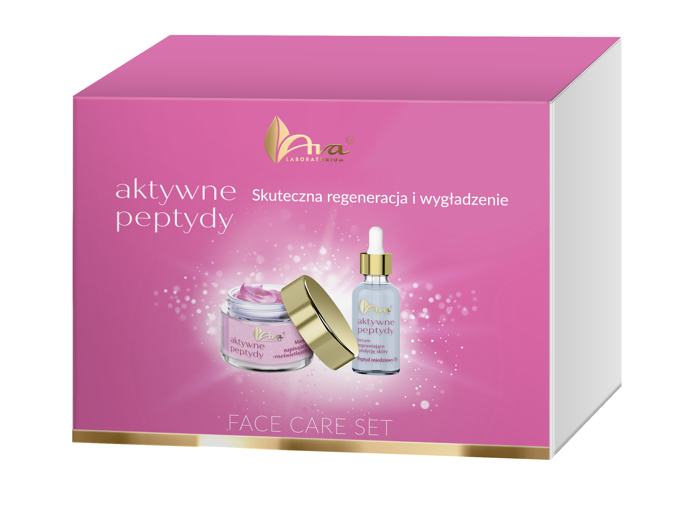 AVA Laboratorium Active Peptides davanu komplekts - ādas atjaunošanai un liftinga efektam - Image 2