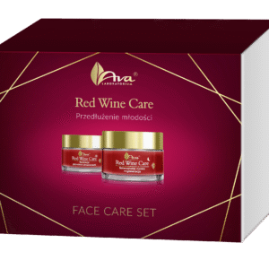 AVA Laboratorium Red Wine Care dāvanu komplekts – dienas un nakts krēms nobriedušai ādai